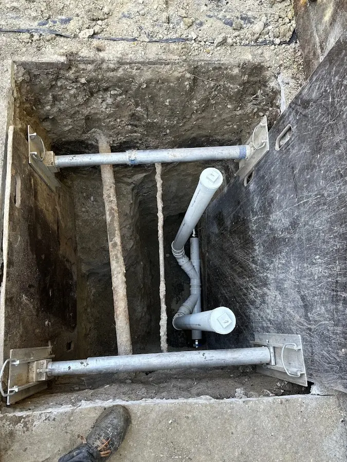 Experienced plumber completing Gas Line Repair work in Croghan
